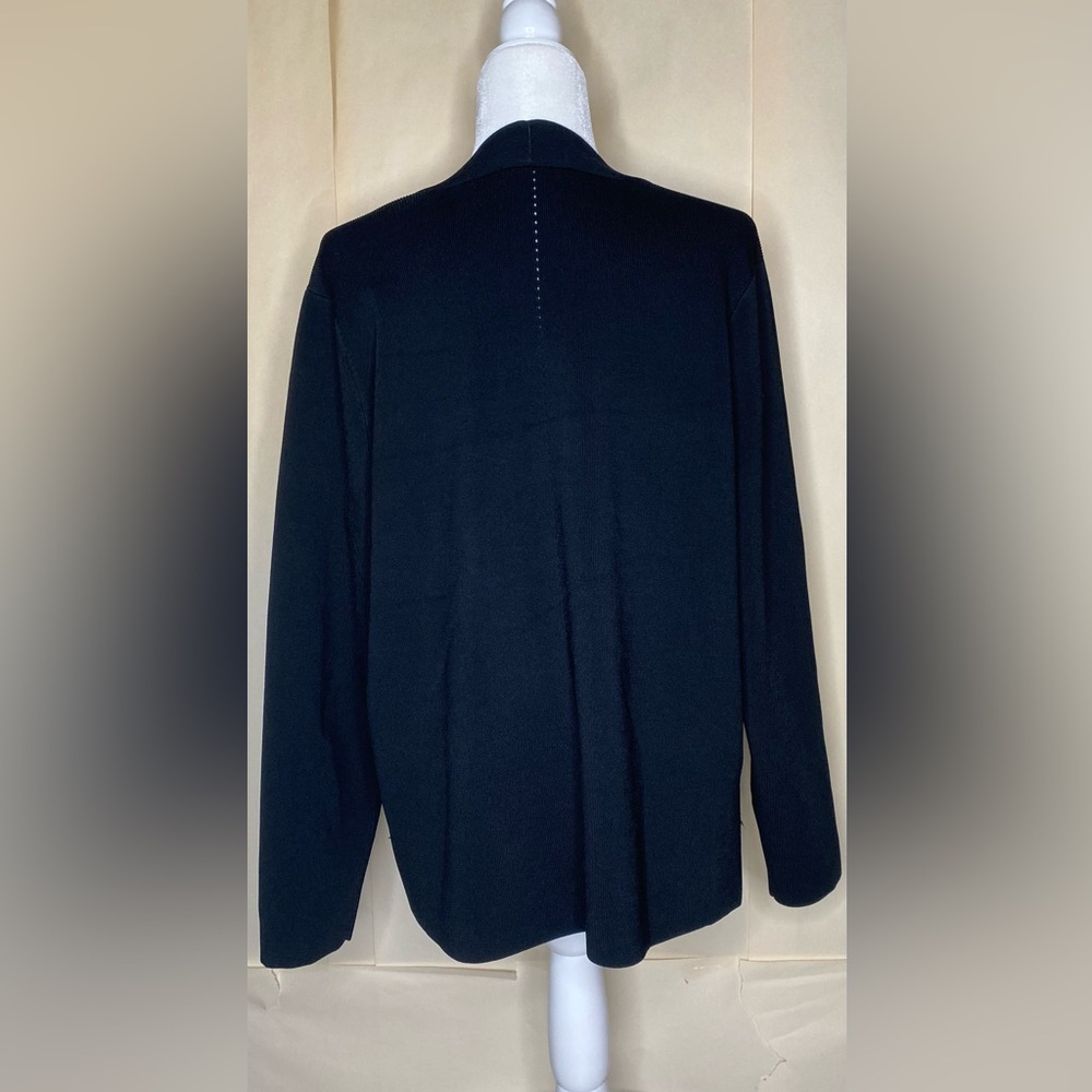 MM Lefluer Woolf Black Jardigan Plus Size 18W (2+) - Picture 5 of 7